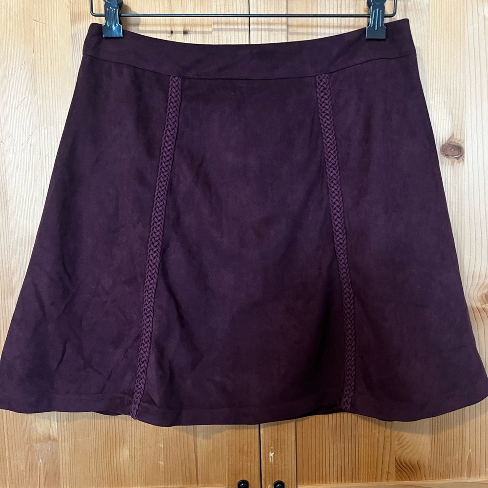 LoveRichie suede skirt
